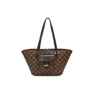 Louis Vuitton tote bag Manosque Damier brown
